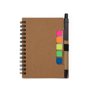 Bloco de Anotações Eco. C/ Caneta e Auto Adesivos 14609